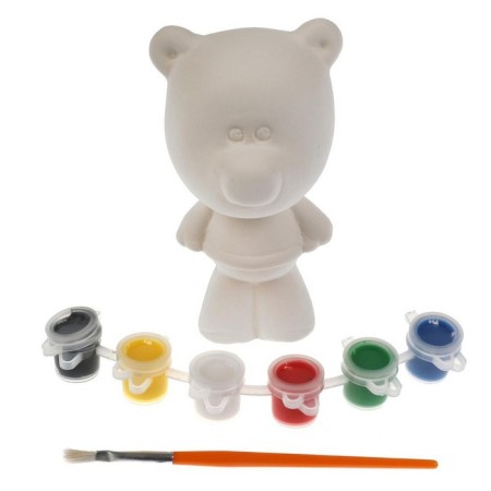 A set for children's creativity Figure for the painting "Mi-Mi-Mimka" (paints, brush)-1