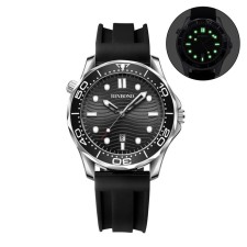 Men's wrist watches, d-4.4 cm, strap L-26 cm, 3 atm, luminous