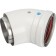 The chimney element Stout SCA-0080-800045, divert 45 °, DN 80, insulated