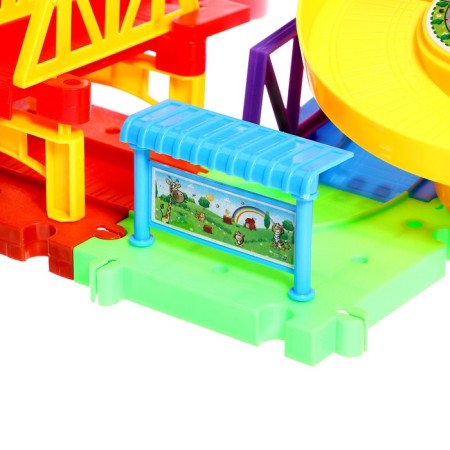 Railway "Funny Journey", works from batteries-4