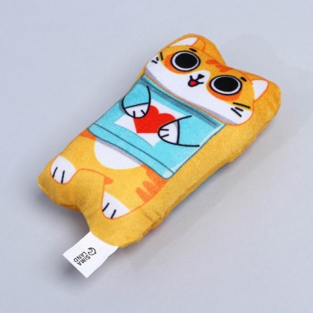 A toy for cats with mint "cat", 12 x 7.5 cm-7