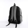 A backpack with a zipper, with USB, 4 outer pockets, bag, pencil case, color gray color