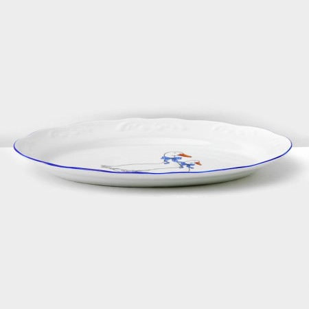 Service Porcelain table "Geese", 48 items-16