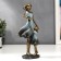 Polystone souvenir "Mom with children" 24x7x11 cm