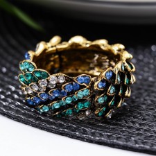Elizabeth napkin ring, 5 × 5 × 2 cm, golden color of gold