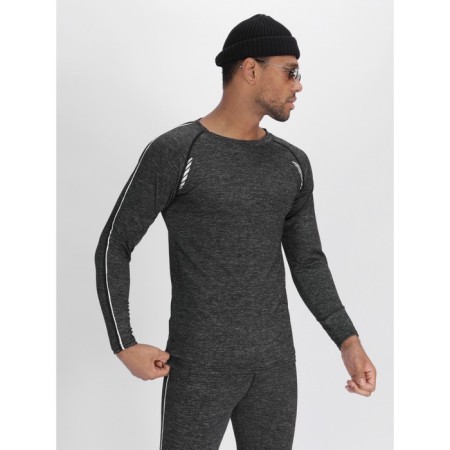 Male thermal underwear, size 52-54, dark gray color-14