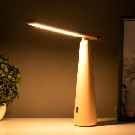 Table lamp "Strike" LED 3 modes 1.5W USB pink 6.8x6.8x28.5 cm Risalux-3