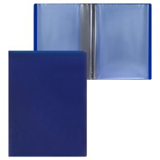Folder with 40 A4, 500 μm inserts, Calligrata, blueberry