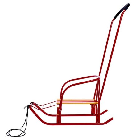 Sled "breeze 7", red color-1