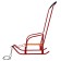 Sled "breeze 7", red color