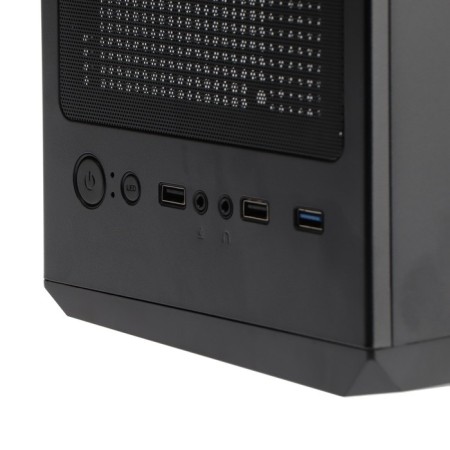The EXEGATE MIDITOWER EVO-8225 case, without BP, ATX, 2xUSB 2.0, 1xUSB 3.0, backlight, black-4