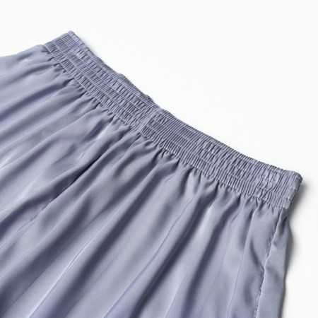 Female pajamas (shirt and shorts) KAFTAN SILK "strip" r.40-42, blue-9