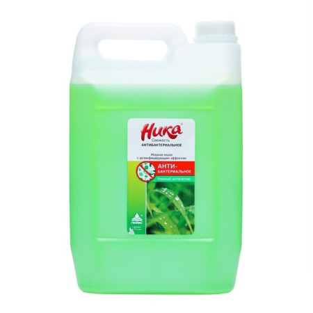 Liquid soap with a disinfectant effect “Nika”, antibacterial, canister, 5 liters-3