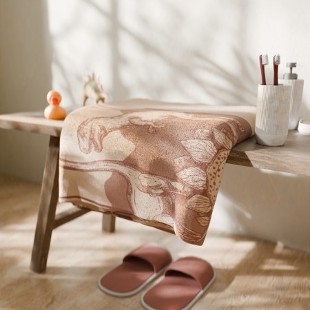 Tmachry Ethel Trevior "Mesozoic era", 70x130 cm, 100% cotton, 420 g/m2-5
