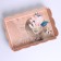 Cookie box, confectionery packaging with PVC lid, “live a dream”, 20 x 30 x 8 cm