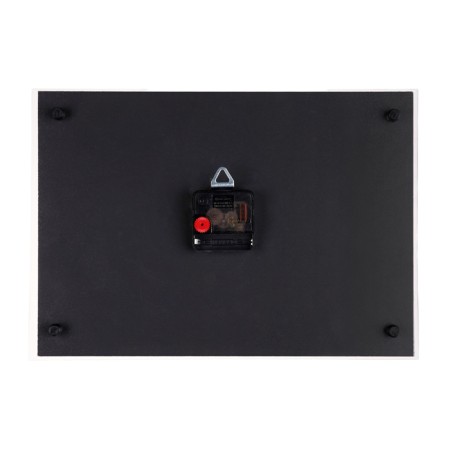 Carting clock, interior "night city and architecture", silent, 25 x 35 cm-2