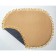 Arya Home Carolina bath mat, size 120x160 cm, brown color