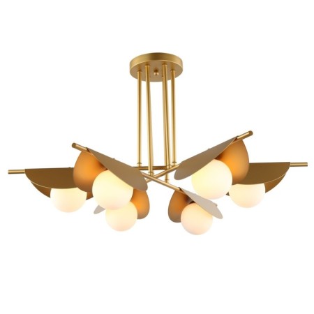 Kernel chandelier, 6x25W G9, color gold
