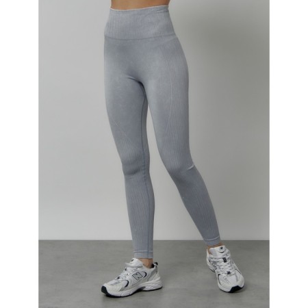 Femic fitness legins, size 44, gray color-1