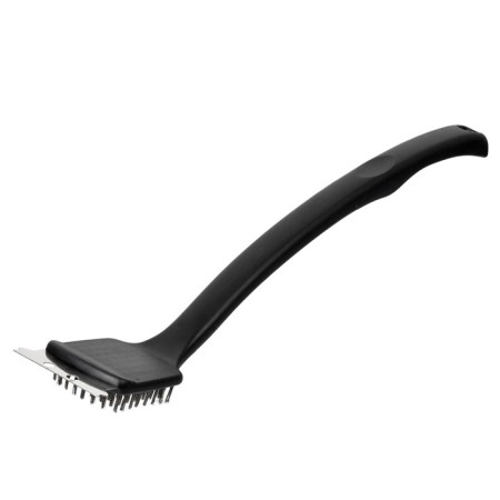 Grill cleaning brush on a long handle, 45 cm, scraper-1