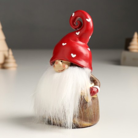 Polystone souvenir "Dwarf in red cap" MIX 6x6.5x14.5 cm-4
