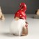 Polystone souvenir "Dwarf in red cap" MIX 6x6.5x14.5 cm