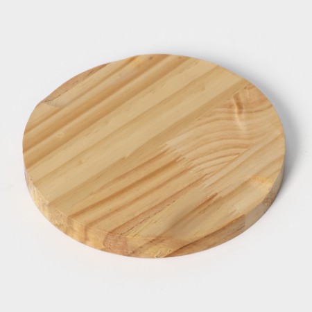 Cast iron pan "Avignon", 21.5 × 15.5 × 2.5 cm, with 2 plums, on a wooden stand-7