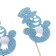 Topper "Snowman", in a set of 2 pcs.