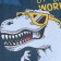 Crystick Etel T-Rex King, 143*215cm, 100% cotton, calico