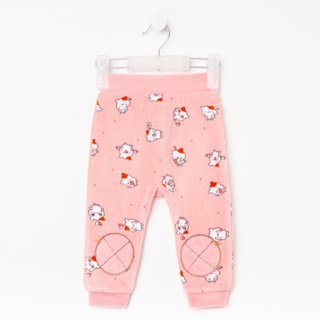 Pants for children, peach color, height 74 cm