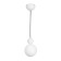 Lamp "ALVA" G9 40W white 12x12x18-118 cm