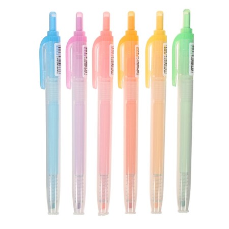 A set of markers of textbooks of 6 colors, automatic-1