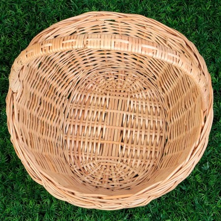 Basket "Fruit", No. 1, bottom: 20 × 26 cm, top: 31 × 37 cm, h = 11/16/36 cm, vine-1