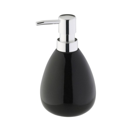 Axentia Pisa dispenser for liquid soap from black dolomite Ø 9, height 16.5 cm volume 370 ml 1035134