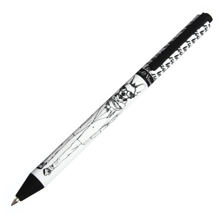 Ballic handle Artclick "Humanopy", Soft Touch, 0.5 mm case, blue ink-1