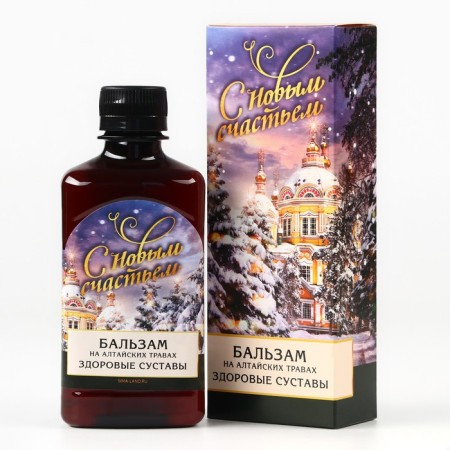 Balms of non -alcoholic on Altai herbs "Healthy Joints", 250 ml.-1