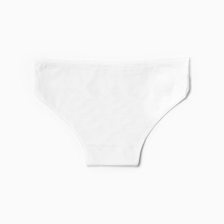 Women's cowards, white color, size 46-48-2