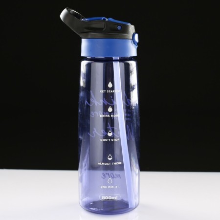 Water bottle, 800 ml, with a drinker and suspension, 25 x 7.5 cm-1
