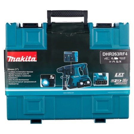 Authority Makita DHR263RF4, 36 V, 4x3 Ah, SDS+, 3 modes, 2.5 J, Case-4