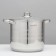A set of stainless steel pan “Abel”, 4 subjects: 7 l, 9 l, 10 l, 12 l, covers, induction