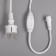 Garland "Curtain" 2 x 1.5 m, IP65, UMS, white thread rubber, 360 LED, glow of multi, 220 V