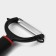 Vegetable cleaning of Digma, 17 cm, stainless steel, black color, red