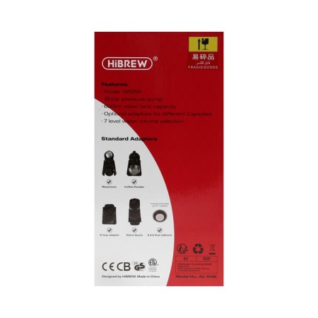 Hibrew AC-514K, capsule, 1450 W, 0.6 l, black-15