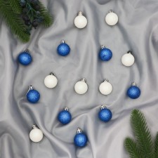 Set of balls plastic D-3 cm, 15 pcs 