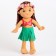 Soft toy "doll" in a flower rim, 35 cm