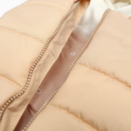 Envelope coconn for newborns, beige color, height 56-62 cm-3