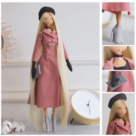 Sew for sewing. Interior doll "Avril", 43 cm-2
