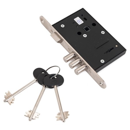 Soldering lock without handles "Balashikha" Zv9 902.0.0 3kl b/o m/o, 65 mm-1