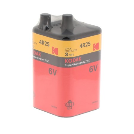 Salt battery Kodak 4r25-1S Super Heavy Duty Zinc, 6B, Spike, 1 pc.