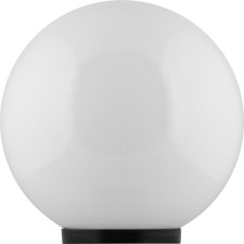 Sadovo-park lamp Feron, IP44, E27, 100 W, 350x350x370 mm, Molorny/White color
